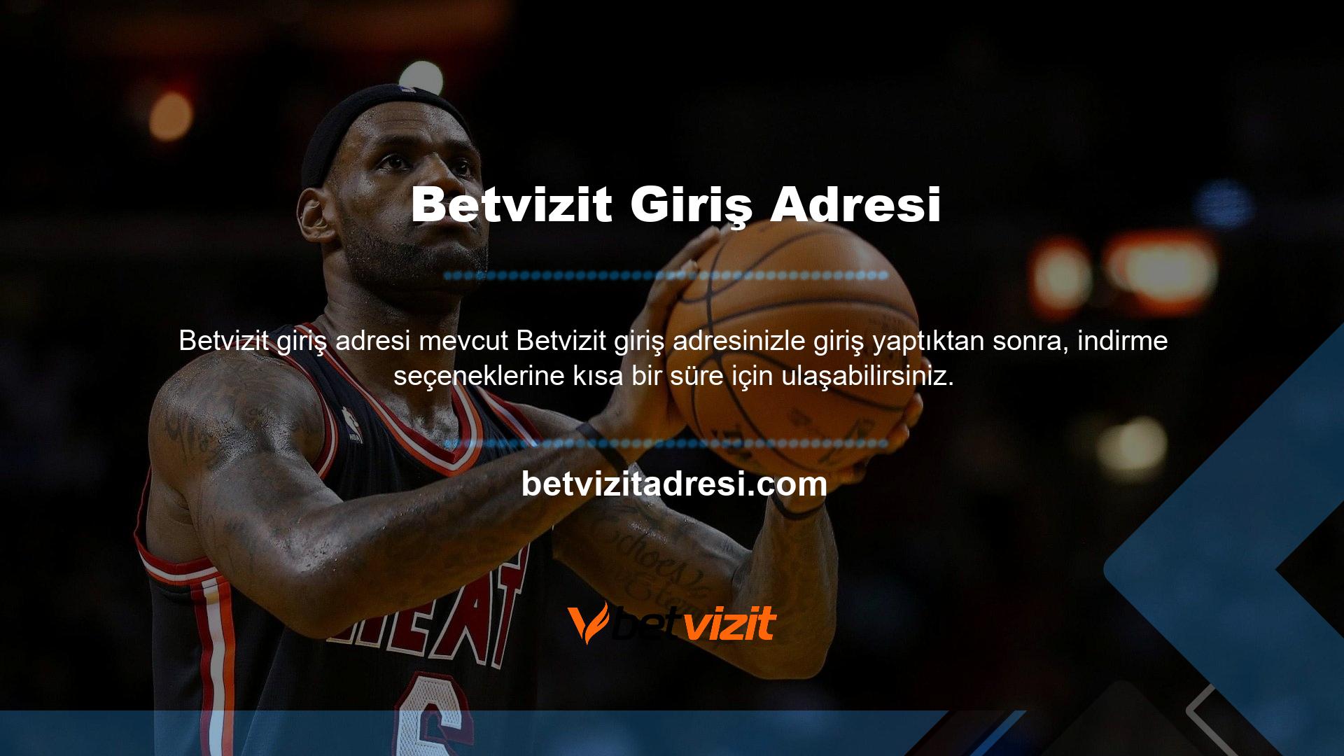 iOS ve Android cihaz kullanıcıları, Betvizit Mobile uygulamasını indirme seçeneğiyle indirme seçeneğine sahiptir